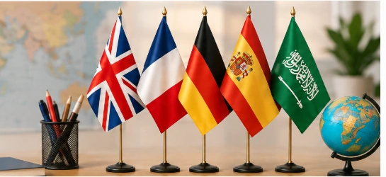 Anglais, français, allemand, espagnol et arabe à PLC Languages Academy